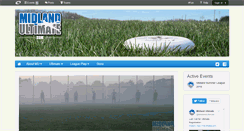 Desktop Screenshot of midlandultimate.com